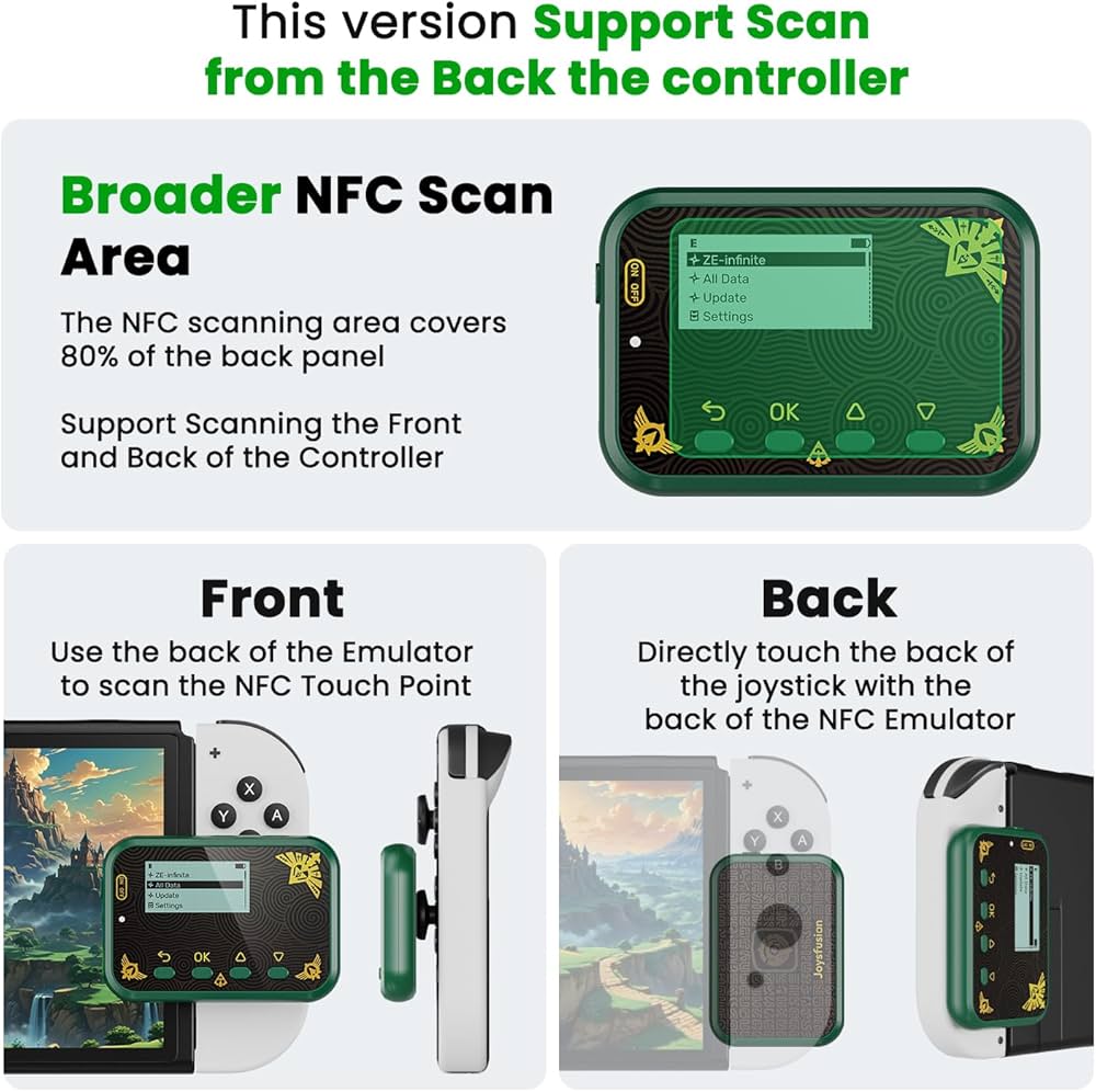 Amazon.co.jp: Joysfusion NFCエミュレーター、3000 NFCデータを